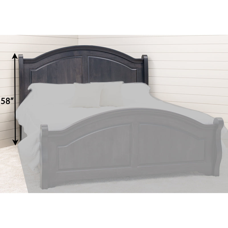 Mt. Hope Amish Sleigh Solid Wood Headboard Only