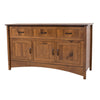 Amish Mission Quarter Sawn White Oak Wood Murphy Bed Cabinet | ASB