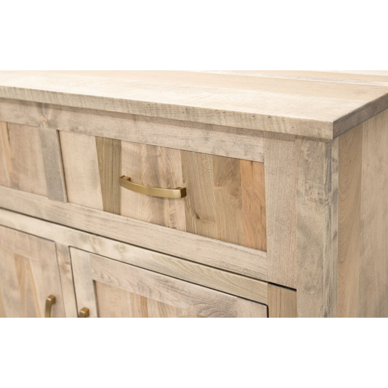 Amish Mission Maple Wood Murphy Bed Cabinet | DS