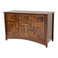 Amish Mission Maple Wood Murphy Bed Cabinet | ASB