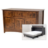 Amish Mission Maple Wood Murphy Bed Cabinet | ASB