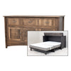 Amish Mission Maple Wood Murphy Bed Cabinet | CO