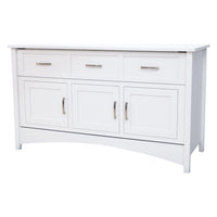 Amish Mission Maple Wood White Murphy Bed Cabinet | DW