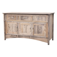 Amish Mission Maple Wood Murphy Bed Cabinet | DU