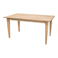 Mid Century Maple Wood Dining Table | DS