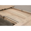 Mason Farm Leg Maple Wood Extending Dining Table | DS
