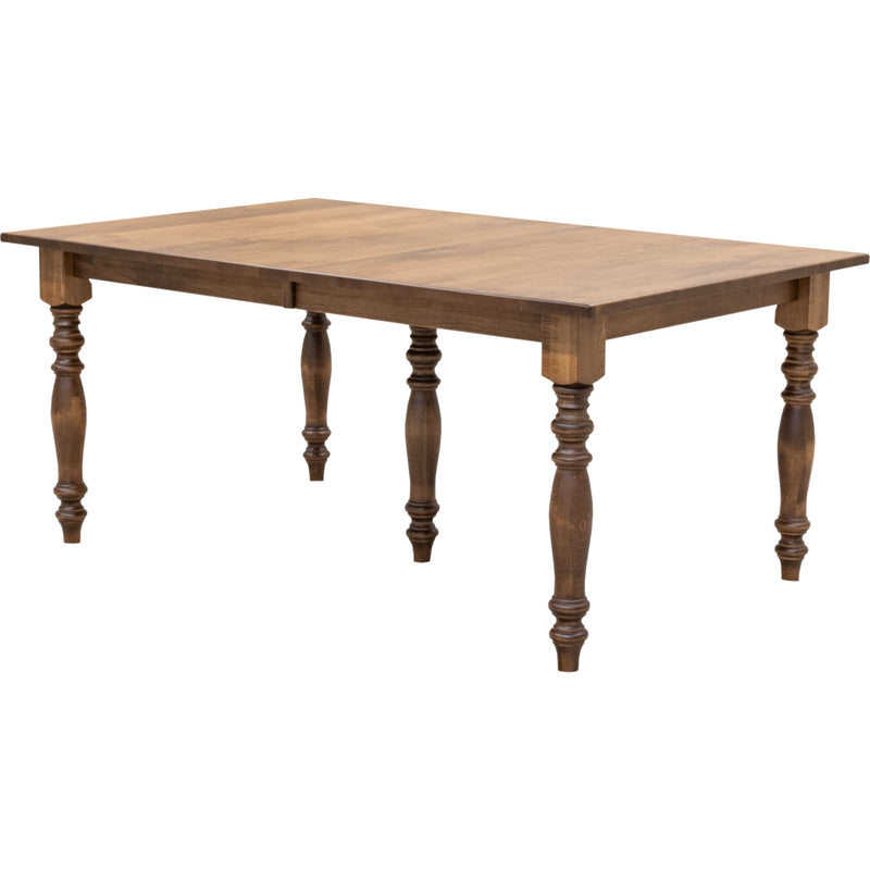 Mason Farm Leg Maple Wood Extending Dining Table | HC