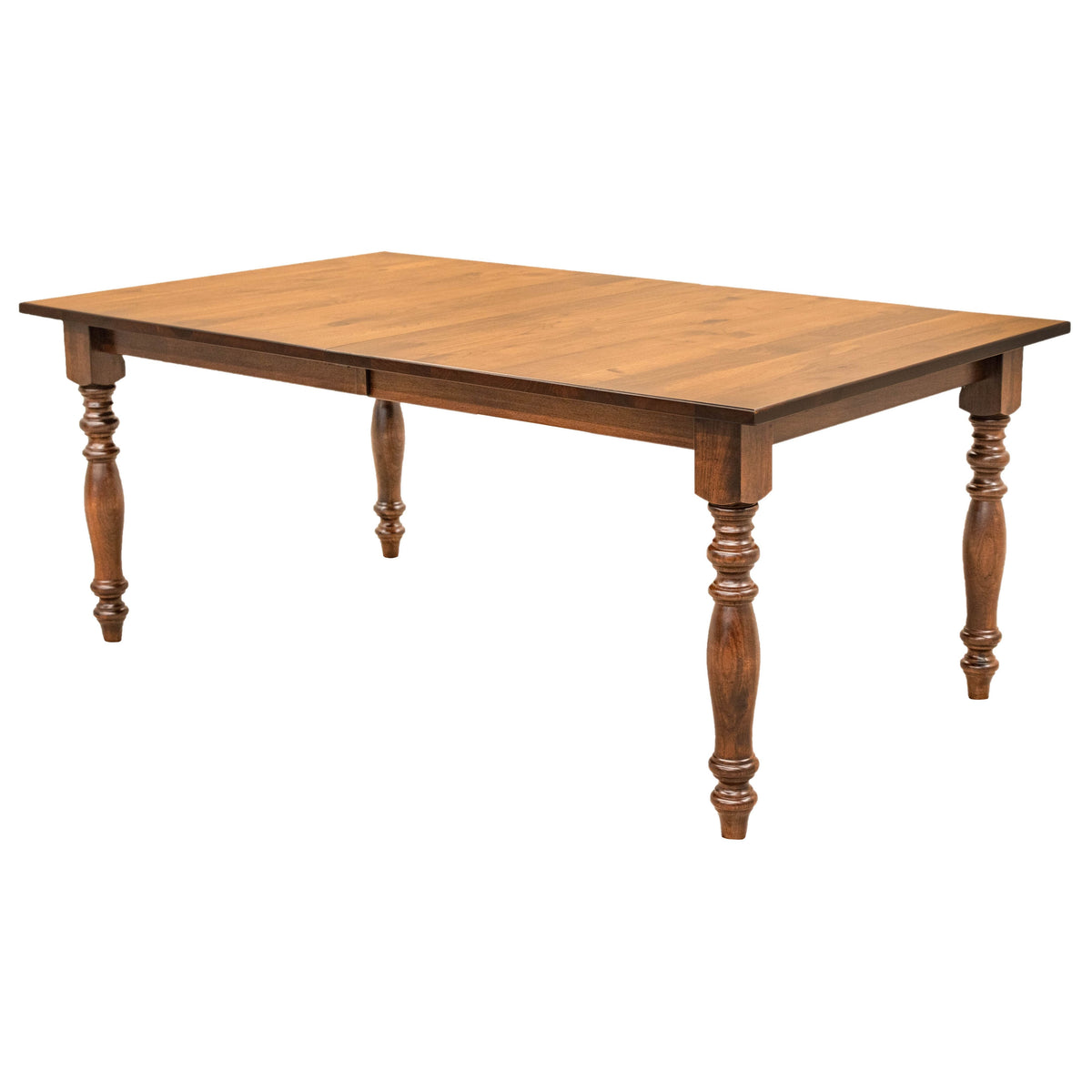 Mason Farm Leg Hickory Wood Extending Dining Table | MC