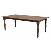 Mason Farm Leg Walnut Wood Extending Dining Table | CO