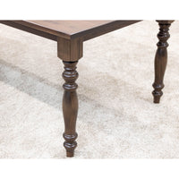 Mason Farm Leg Walnut Wood Extending Dining Table | CO