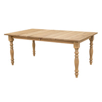 Mason Farm Leg White Oak Wood Extending Dining Table | DS