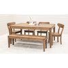 Milton Mid Century Hickory Wood Dining Bench | CO