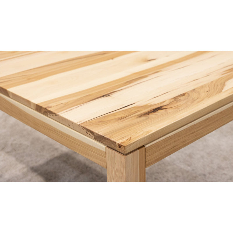 Milton Mid Century Hickory Wood Dining Table | NAT