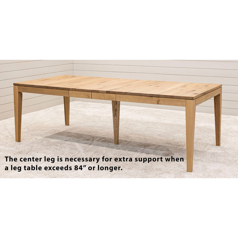 Milton Mid Century Hickory Wood Dining Table | NAT