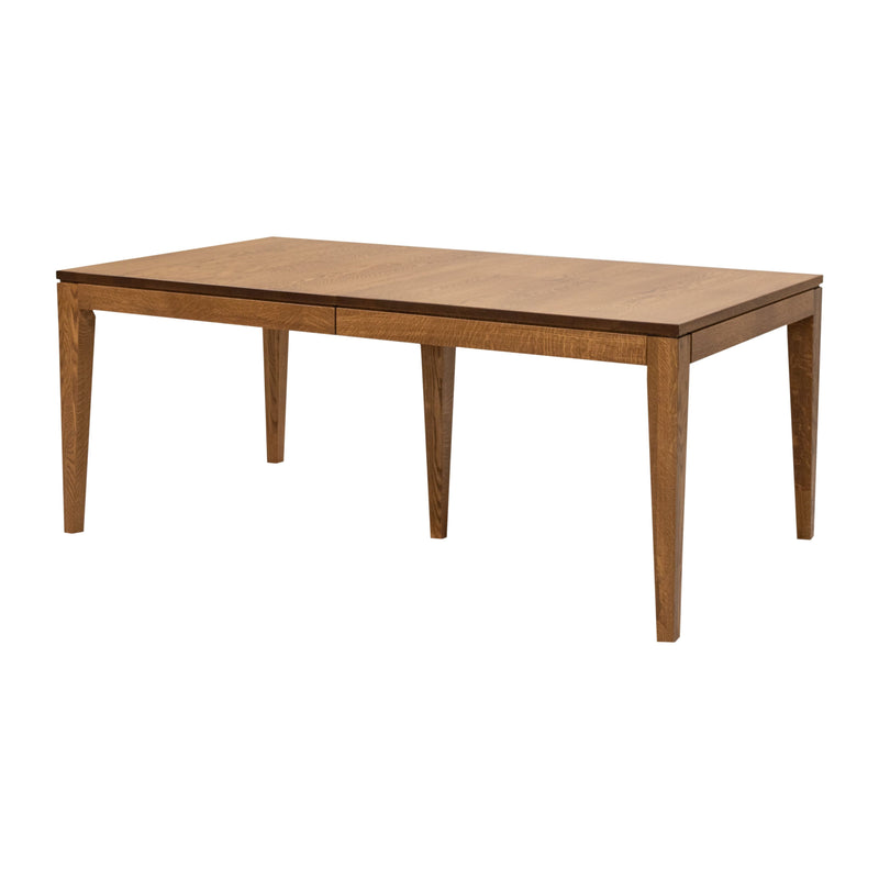 Milton Mid Century White Oak Wood Dining Table | SE