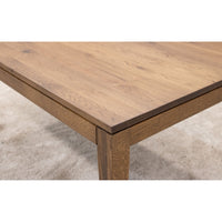 Milton Mid Century Hickory Wood Dining Table | CO