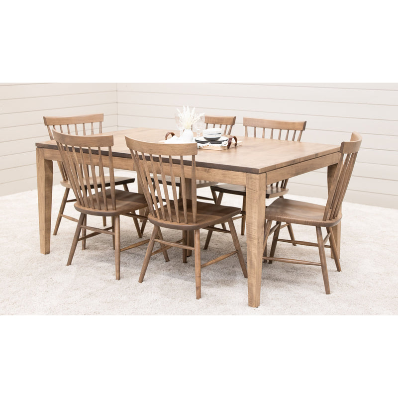 Milton Mid Century Maple Wood Dining Table | WB