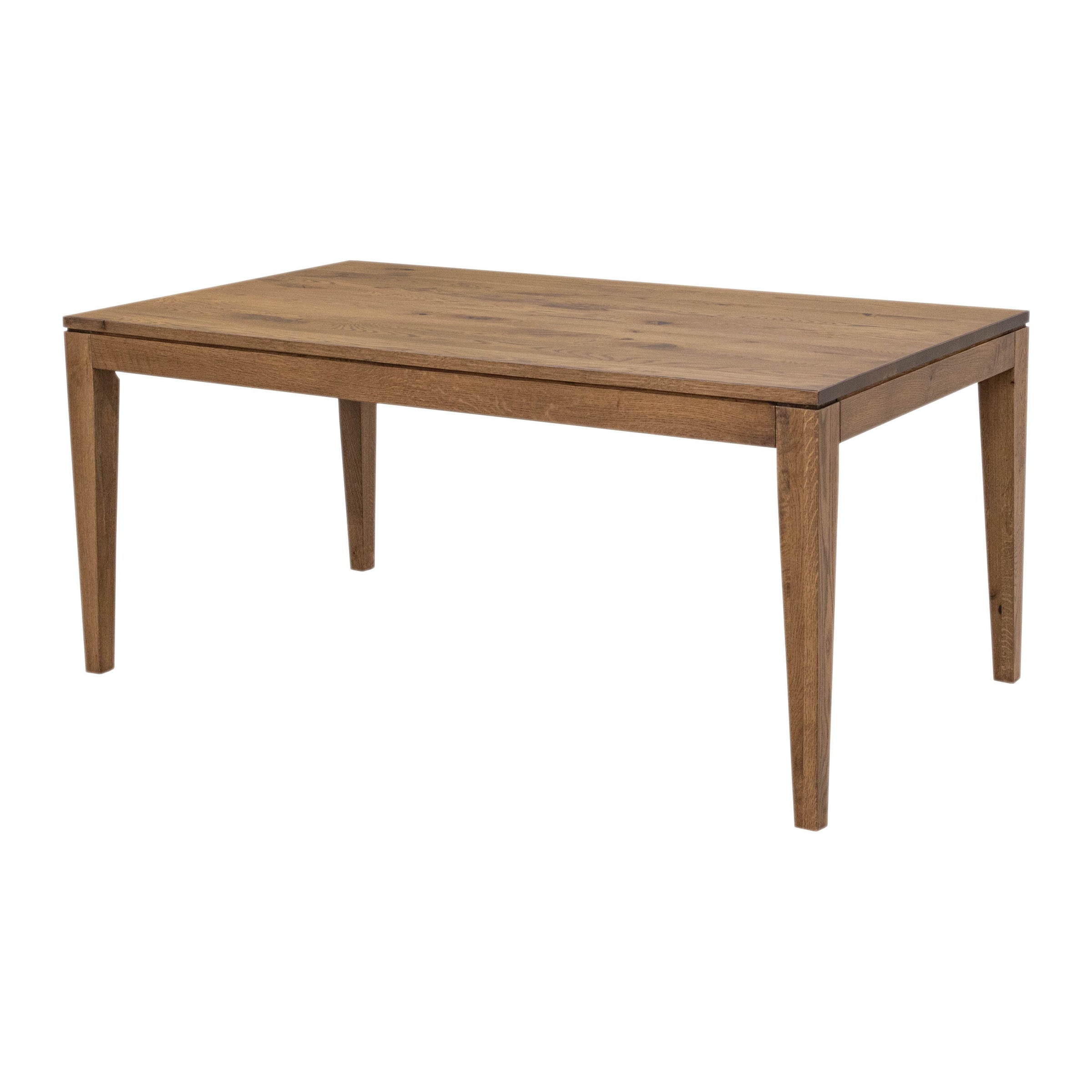 Milton Mid Century White Oak Wood Dining Table | CO