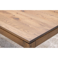 Milton Mid Century White Oak Wood Dining Table | CO