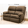 Mason Custom Reclining Loveseat