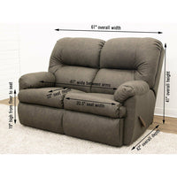 Mason Custom Reclining Loveseat
