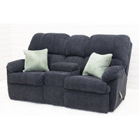 Mason Custom Reclining Loveseat with Console