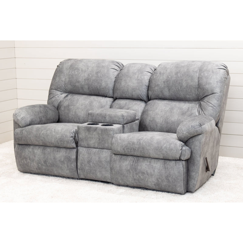 Mason Custom Reclining Loveseat with Console