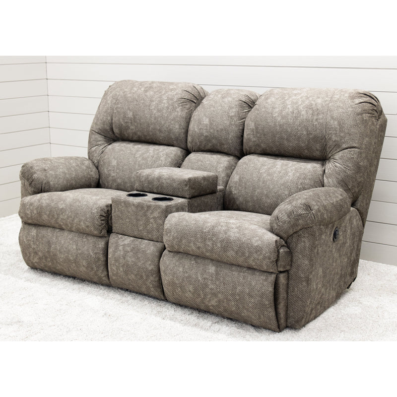 Mason Custom Reclining Loveseat with Console