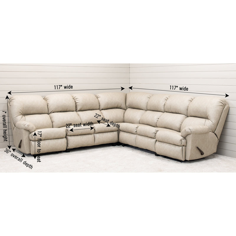 Mason Custom Reclining Sectional