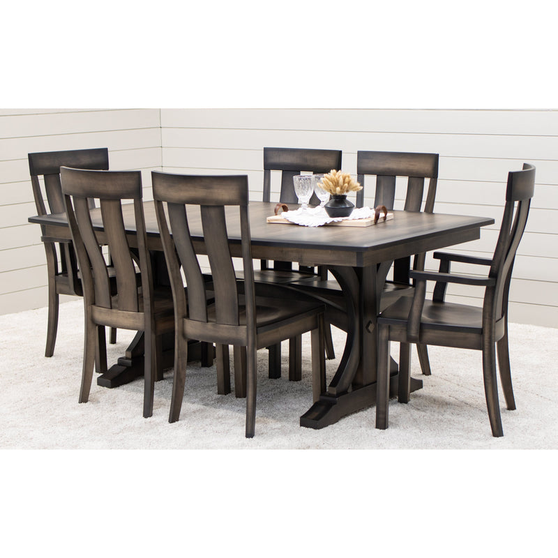 Holmes Maple Wood Arm Dining Chair | SP-Burn