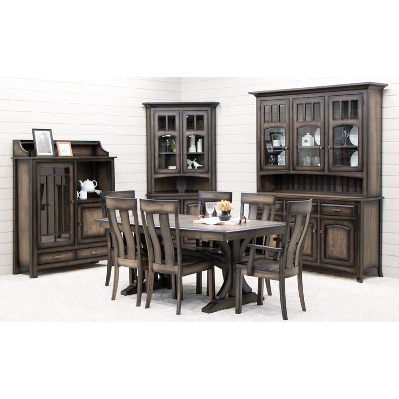 Bismark Maple Wood Buffet - 3-Door | SP-Burn