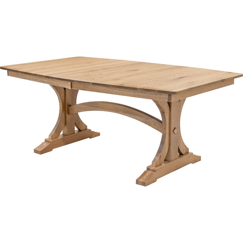 Niles White Oak Wood Extending Dining Table | DS