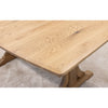 Niles White Oak Wood Extending Dining Table | DS