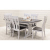 Niles White & Wood Extending Dining Table | M-AV&GS