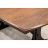Niles Black & Wood Extending Dining Table | M-EB&E-MC