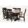 Niles Black & Wood Extending Dining Table | M-EB&E-MC