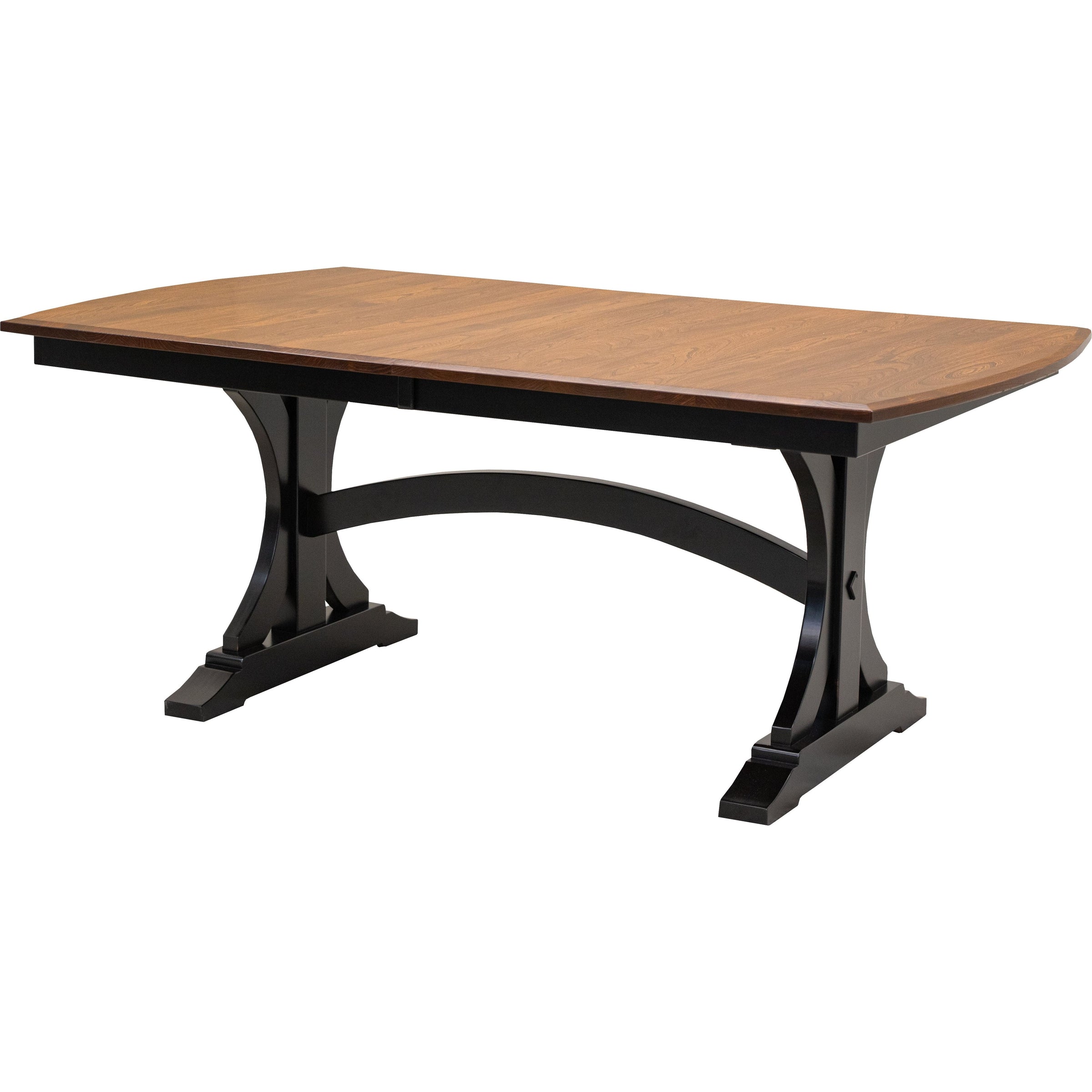 Niles Black & Wood Extending Dining Table | M-EB&E-MC