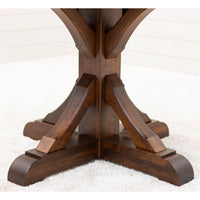 Norris Round Cherry Wood Extending Dining Table | GB
