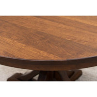 Norris Round Cherry Wood Extending Dining Table | GB