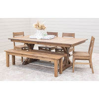 Lakeville Hickory Wood Side Dining Chair | WB