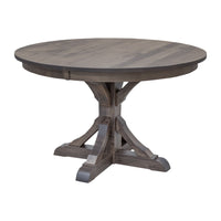 Norris Round Maple Wood Extending Dining Table | GS