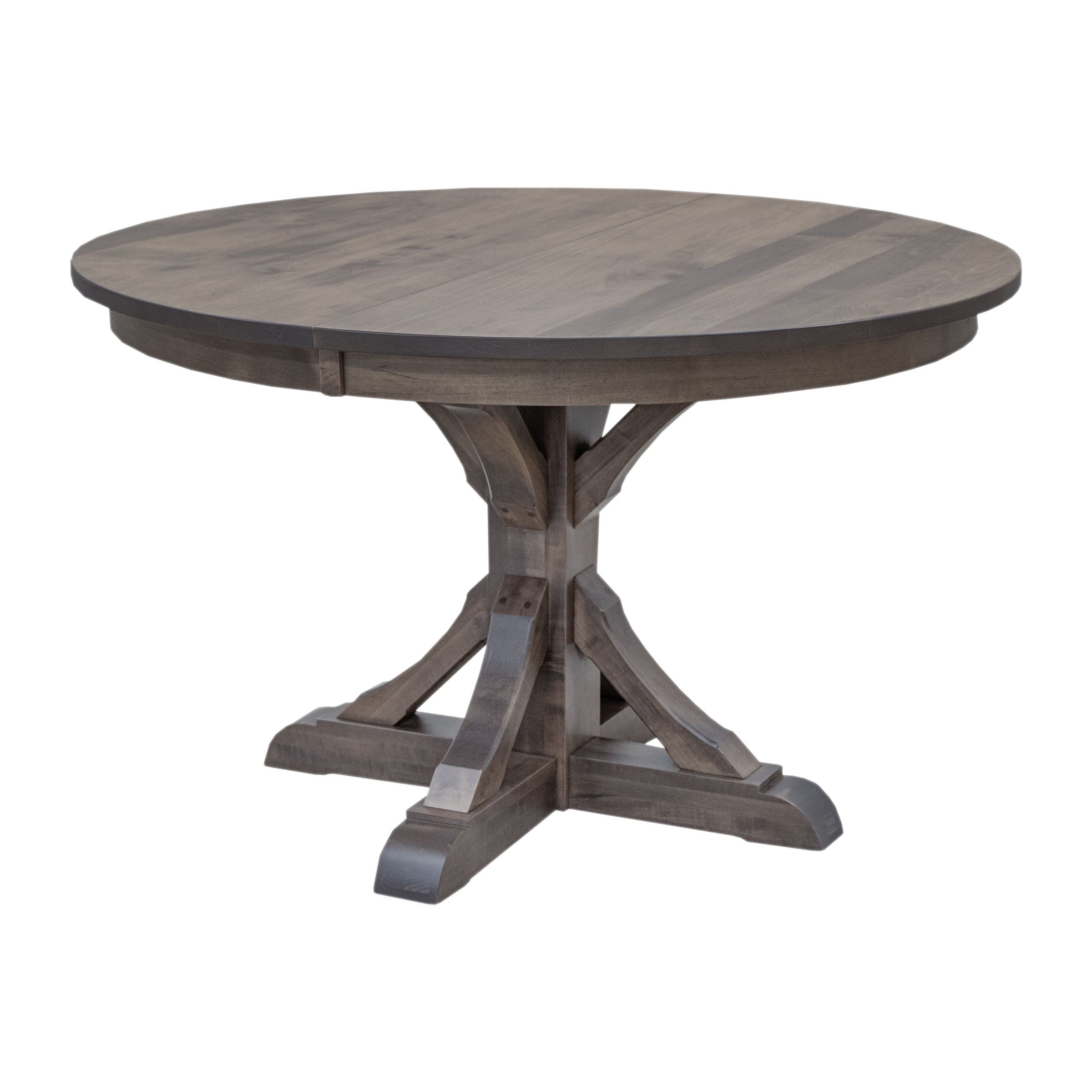 Norris Round Maple Wood Extending Dining Table | GS
