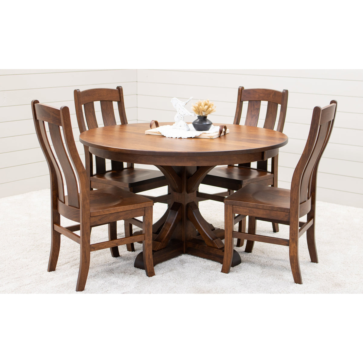 Anaheim Cherry Wood Side Dining Chair | GB