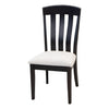 Orchid Maple Wood Side Dining Chair with Fabric Seat | EB