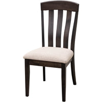 Orchid Maple Wood Side Dining Chair with Fabric Seat | DK