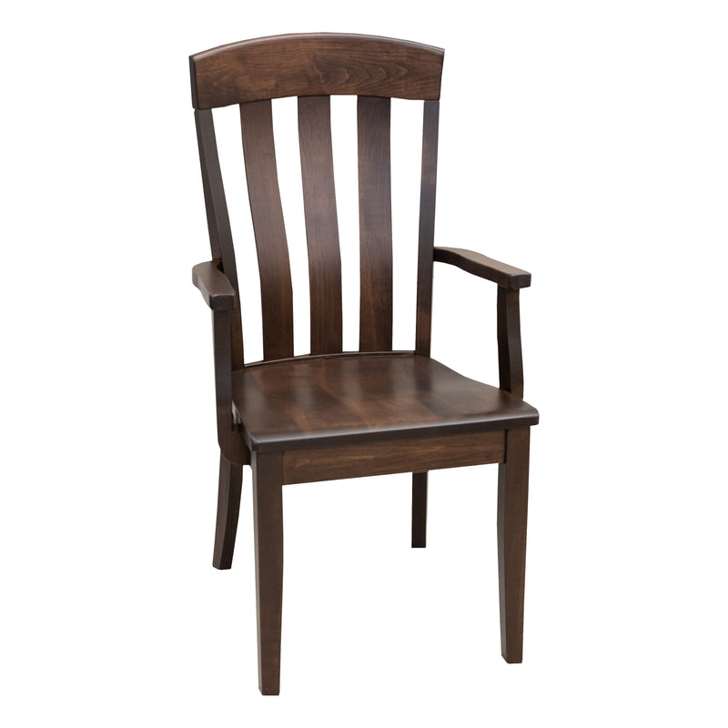 Orchid Maple Wood Arm Dining Chair | BV