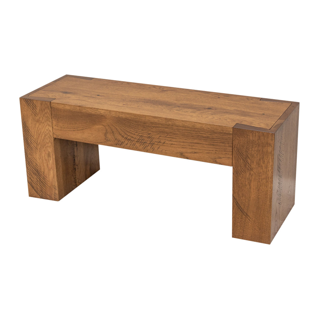 Timberstone Hickory Wood Bench | HC – Yoder Signature Furniture