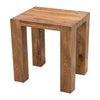 Timberstone Hickory Wood Square End Table | HC