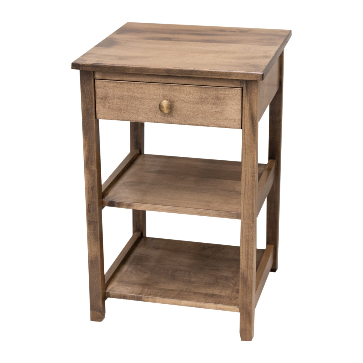 Basic Square Phone Stand Patton Maple Wood Square Phone Stand | CO – Yoder Signature Furniture