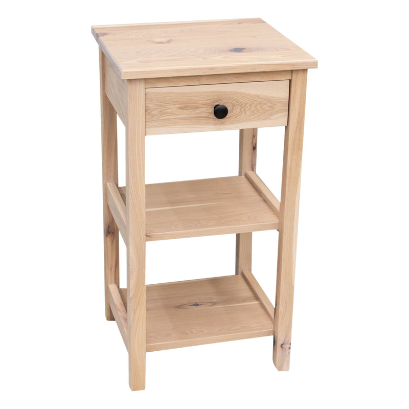 Patton Hickory Wood Square Phone Stand | SW